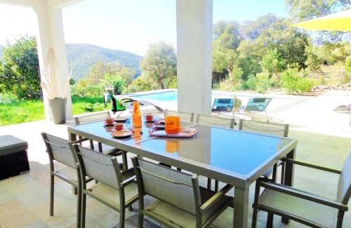 Farinole Villa | Villa de 4 chambres a Farinole a 900 m de la plage avec piscine privee jardin amenage et wifi