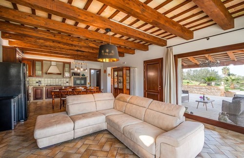 Alcamo Marina Villa | Villa DelMarmo: Salt Pool Amid Olives