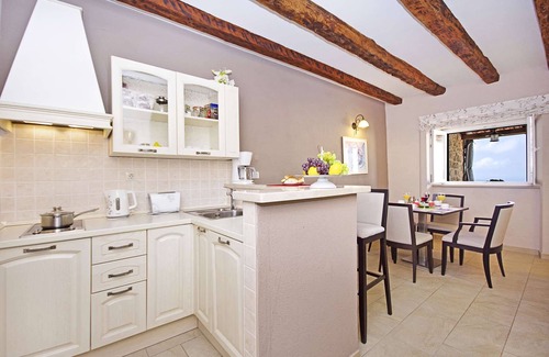 Brsecine Villa | Villa Dias -stunning sea views, pool, sauna and beautiful terraces for 12 guests