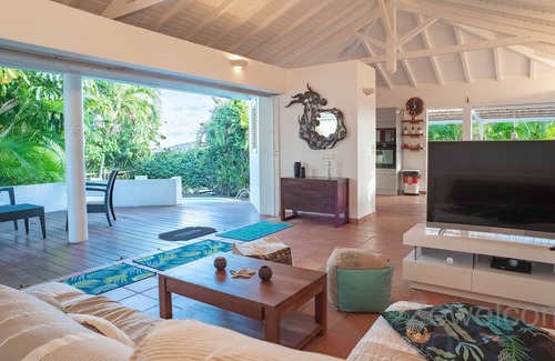 Saint-Francois Villa | Villa Douceur Caraïbes, 500m from the beach, pool under the palm trees