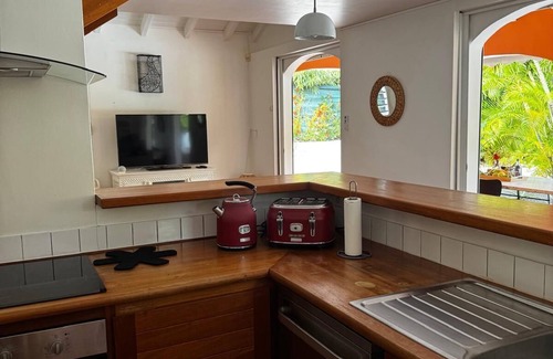 Saint-Francois Villa | Villa Douceur & Spa - Cozy tropical, pool & close to the beach