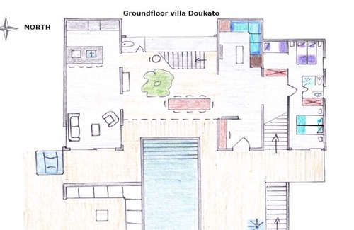 Evgiros Villa | Villa Doukato-exclusive on Vassiliki bay in walking distance from the beach