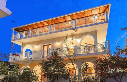 Alikanas Villa | Villa Eleni-2nd Floor Maisonette with Ocean panorama terrace for up to 8 people