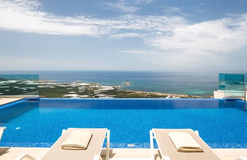 Zerviana Villa | Villa Elia | Luxury, amazing sea view * near Falassarna Beach