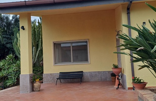 Brancaleone Marina Villa | Villa entirely surrounded by garden a stone's throw from the sea.