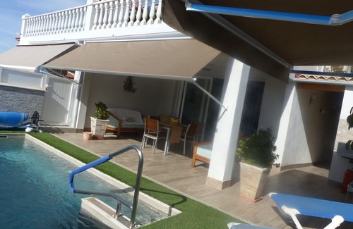 San Juan de los Terreros Villa | Villa private pool sea view 5 min walk, air conditioning, handicapped access 1 to 7P+2optional