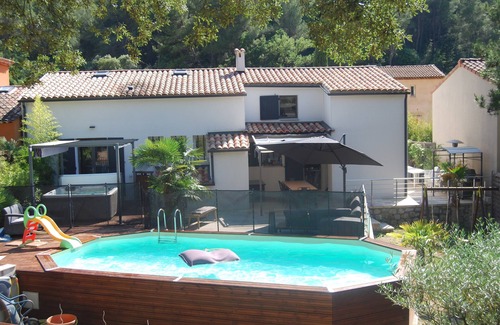 Meyrargues House | Villa Familiale 8p Avec Piscine Chauffée et spa en Provence