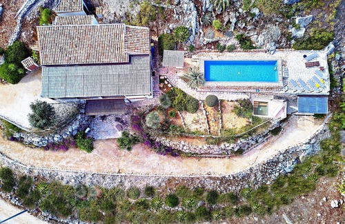 Custonaci Villa | Villa Fenice Breathtaking Panoramic View in Scopello Sicily up to 10 people Pool