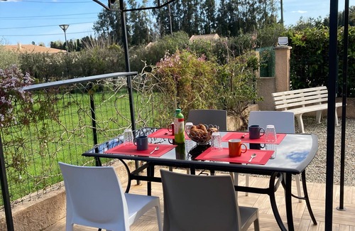 Aleria Villa | Villa FIORA for 4 people, shared pool between sea and mountains