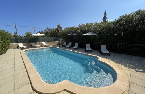 Aleria Villa | Villa FIORA for 4 people, shared pool between sea and mountains