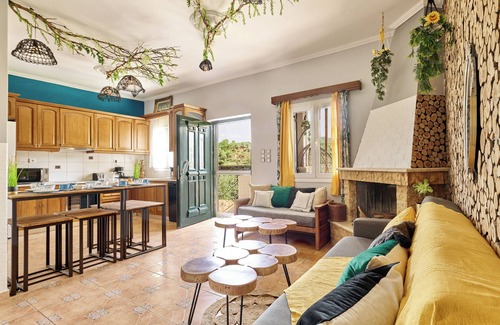 Mylopotamos Villa | Villa Fisi I and Wellness with Pool, Jacuzzi, Sauna, Outdoor Gym, Mountain Views