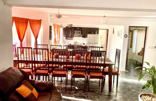 Cabarete Villa | Villa Flamingo; Sleeps 8; not 10,Waterfall, Oceanfront Pool, Hot Tub
