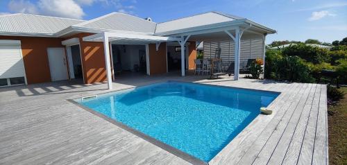 Saint-Francois Villa | Villa Fleur de Goyave - Très bien ventilée - Vue dégagée