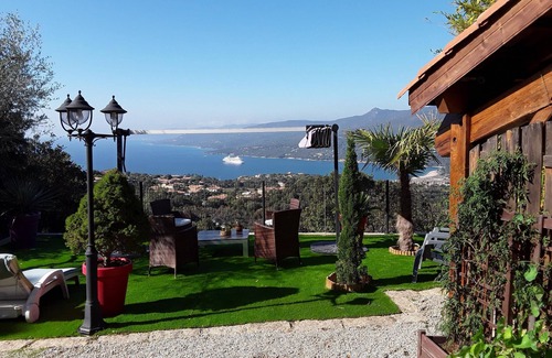 Viggianello Villa | villa-floor Propriano, 2/4 pers, 2km beach 180 ° view of sea and mountains