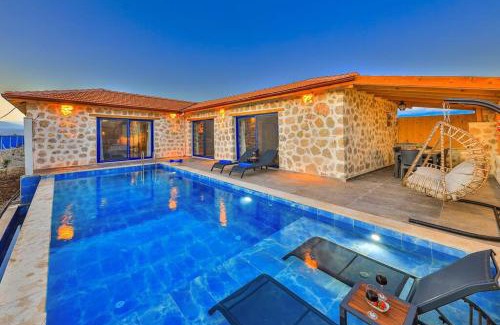 Kas Villa | Villa Flower Blue / Kalkan