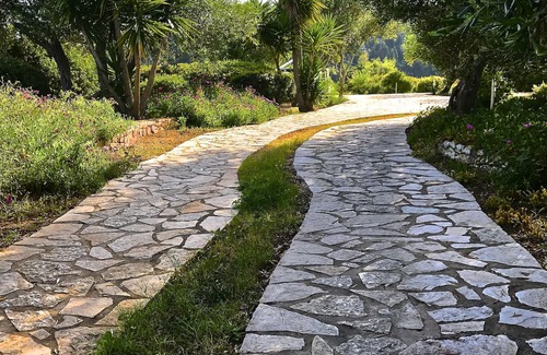 Katsimatika Villa | Villa for 14 , nestled in a 2-acre olive garden with beach just 30 steps awa