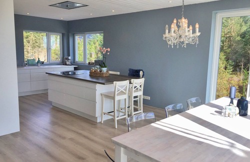 Steinsland Villa | Villa for rent in Landet with Pool, and sauna.