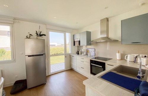 Saint-Jean-de-la-Riviere Villa | Villa Espérance, a stone's throw from Barneville beach, rated 3 *.