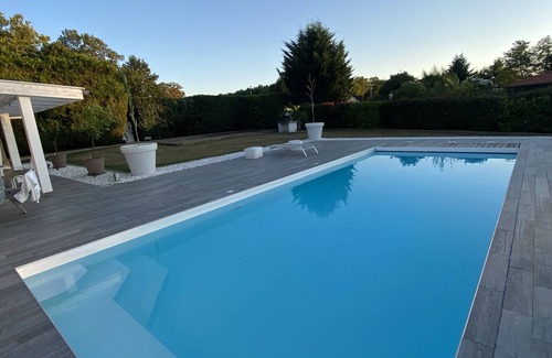 Saint-Martin-de-Seignanx Villa | Villa Avec Piscine Chauffée aux Portes de Bayonne, Capbreton, Hossegor, Biarritz