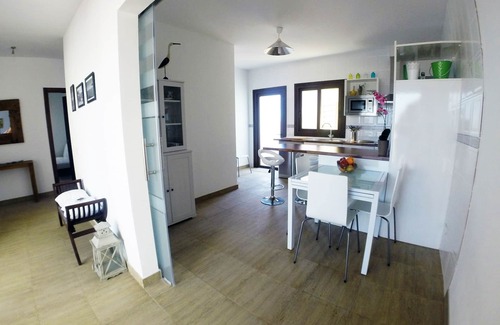 Tuineje Villa | VILLA FUERTEVENTURA. With fantastic sea views. Climatized pool.