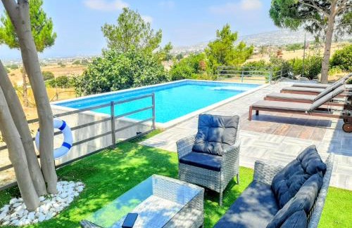 Pegeia Villa | Villa Gavriel - Peyia Villa With Breathtaking Sea View, Peyia Villa With Private Pool, Secluded, Huge Outdoor Space, Mountain Views