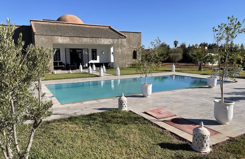 Ait Hamid Villa | VILLA GHALIBA, superb modern villa at 15 mns from Marrakech