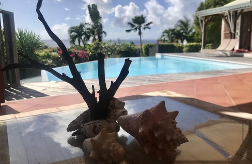 Grand-Bourg Villa | Villa Libellule - on the heights of GRAND BOURG MARIE GALANTE