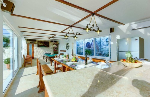 Dvornica Villa | Villa Grand View - 7 bedrooms, private pool, jacuzzi, playground and beaches nearby