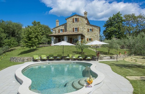 Boljun Villa | Villa Green Paradise with Pool