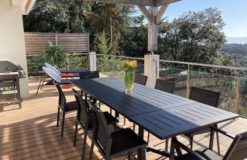 Alata Villa | Villa Gulf of Ajaccio panoramic sea view