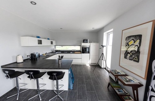 Morbach House | Villa Hunsrück - cottage, shower and bath, toilet, 3 bedrooms