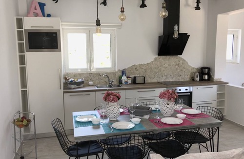 Almyrida Villa | ☀️Villa Iannis ❤️ Almyrida-350m from Sea⛱️ Car not necessary❗️Free Samaria Gorge