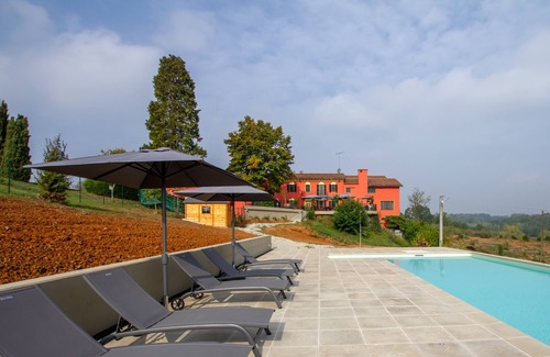 Fubine Villa | Villa in Piedmont with private pool in beautiful vineyard of Tenuta CostaRossa