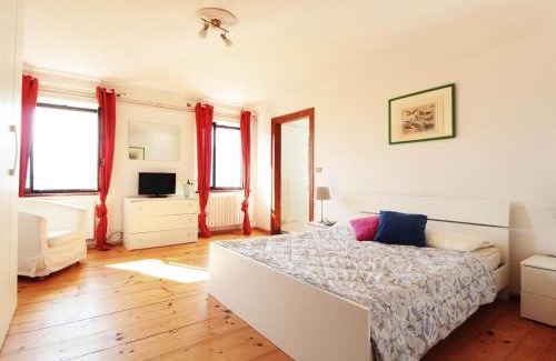 Santa Giustina Apartment | Villa in Valbelluna with Pool & Dolomite Views