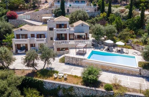 Paxos Villa | Villa Ionia with pool and sea view