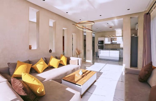 Chwiter Villa | Villa Iris Marrakech: Modern elegance with heated pool and private hammam