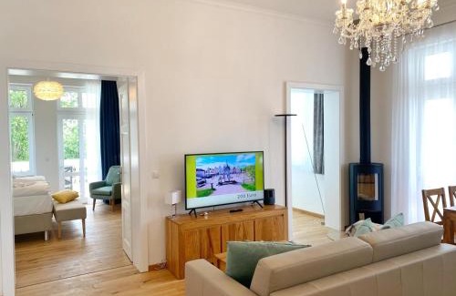 Sassnitz Apartment | Villa Jenny - Ferienappartement 1 mit Meerblick