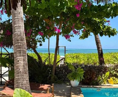 Pwani Mchangani Villa | Villa Kipara - On the Beach - Private Pool & Jacuzzi