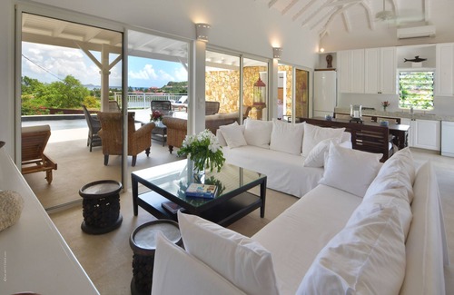 Saint-Jean Villa | Villa Kir Royal - St Jean Beach 5 Minutes Walk - Pool Jacuzzi - Sea view