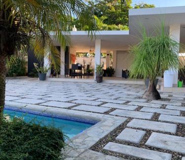 Residencial El Doral Villa | Villa las orquídeas terraza y piscina grande, vista a la montaña!