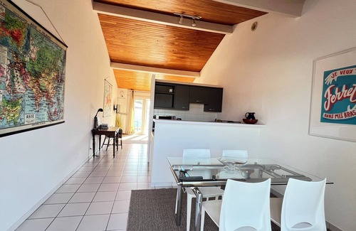 Piraillan Apartment | Villa La Conche Vue Bassin, sandy beach 200 metres away