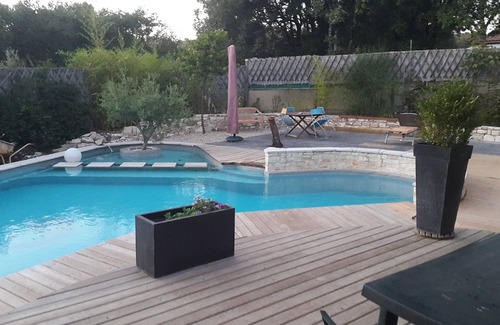Orgnac-l'Aven Villa | Villa "La Den des Chênes Greens" 160m2 private pool and garden