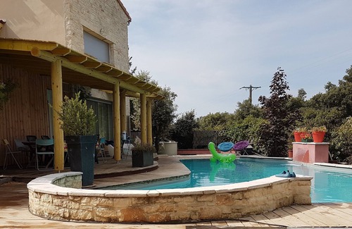Orgnac-l'Aven Villa | Villa "La Den des Chênes Greens" 160m2 private pool and garden