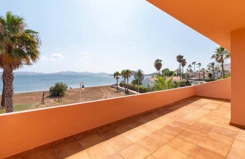 Diputacion de Rincon de San Gines Villa | Villa 'La Gola' with Sea Views, Shared Pool and Wi-Fi