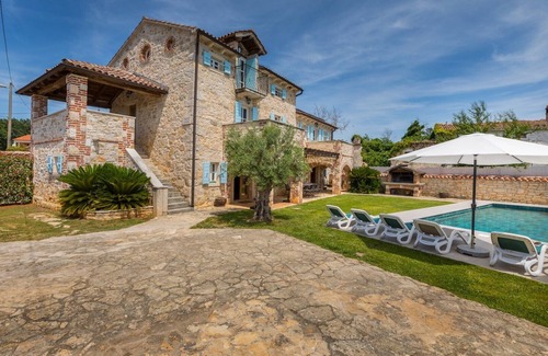 Susnjici Villa | Villa Lamija - beautiful authentic stone villa villa private pool, foosball, darts and billiard
