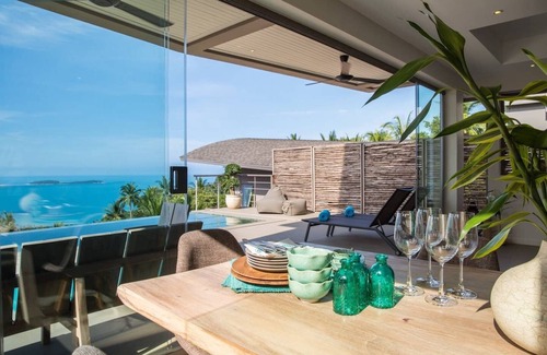 Chaweng City Center Villa | Villa Lanta 2Br Fantastic sea views