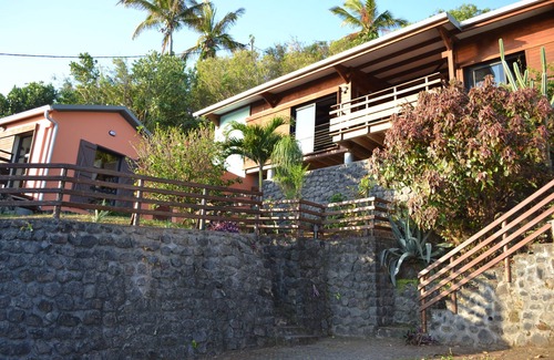 Grande Anse Villa | Villa Le Chat Perché de Grand'anse panoramic sea view