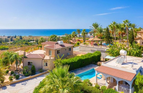 Pegeia Villa | Villa Lela Pente Large Private Pool Walk to Beach A C Wifi Car Not Required Eco-friendly - 2167