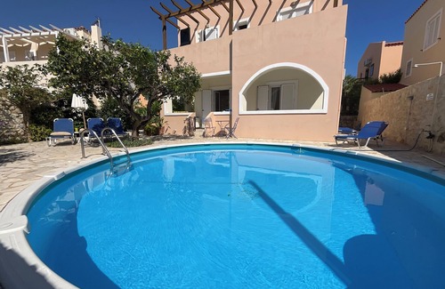 Almyrida Villa | Villa LEMON TREE- Private Pool- Car not necessary