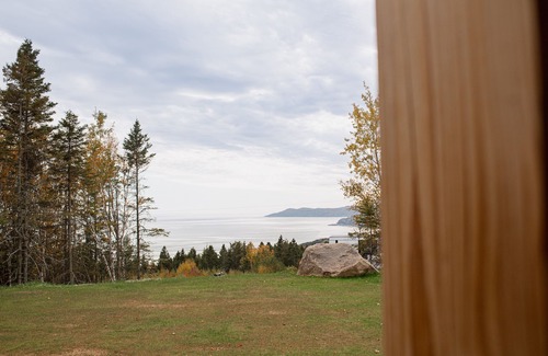 La Malbaie Villa | Villa Les Flots: Breathtaking view of the St Lawrence